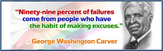 George Washington Carver - Custom Banner - Famous Quotes
